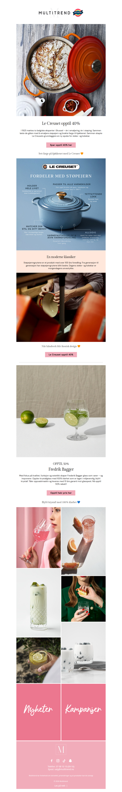 Farger til kjøkkenet & eleganse på bordet 🧡