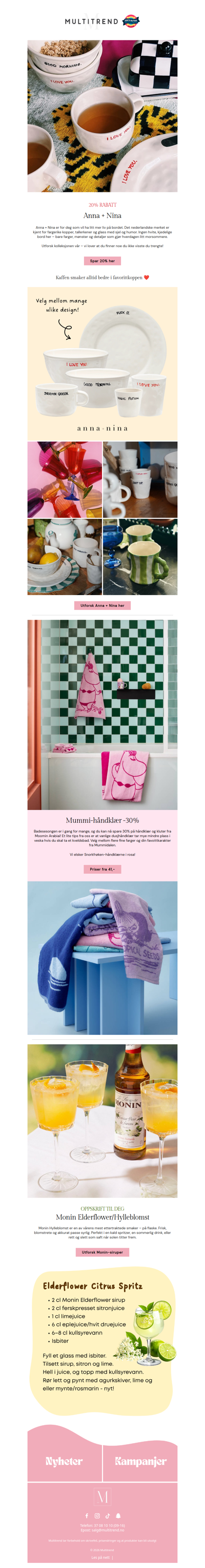 Sommerfavoritter 🌸 Anna + Nina, Mummi & hylleblomst