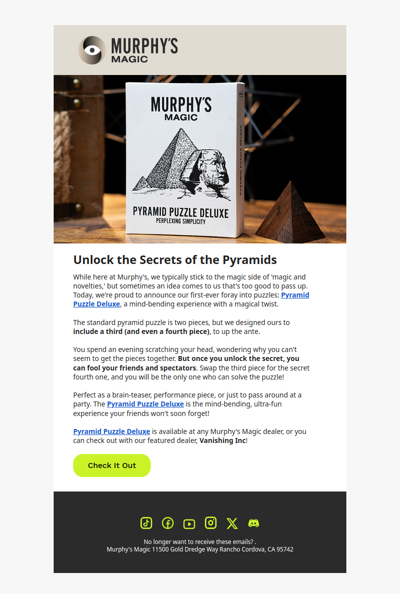 Our First Ever Puzzle Is Here