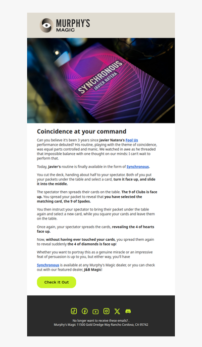 Match Your Spectator's Card Without Touching the Deck