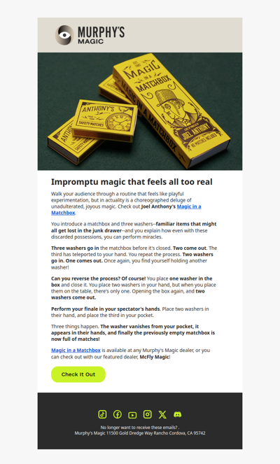 A Routine to Match Your Style