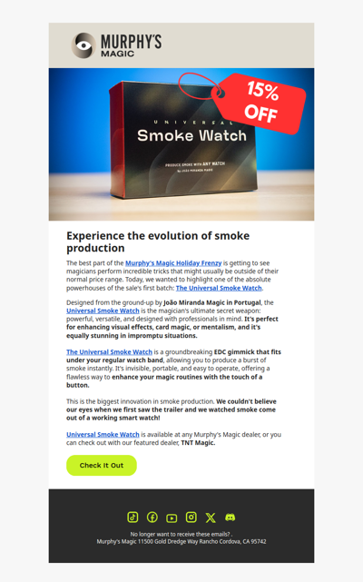 Joao Miranda's Latest Invention is ON SALE