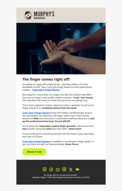 Crazy Sam Used This To Blow AGT Judge's Minds