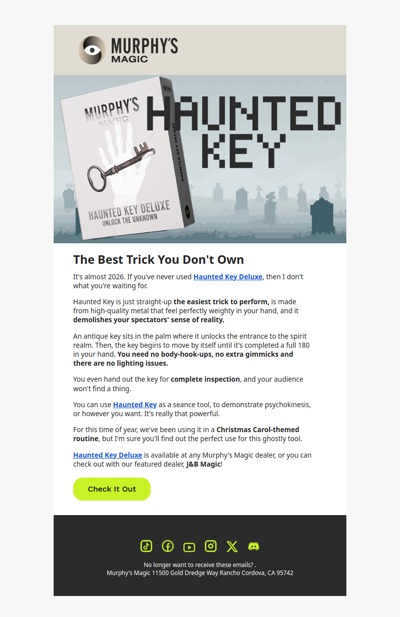 This Ghostly Trick is Otherworldly