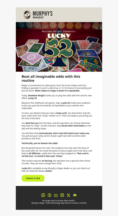 Matthew Wright's Best Card Trick Yet