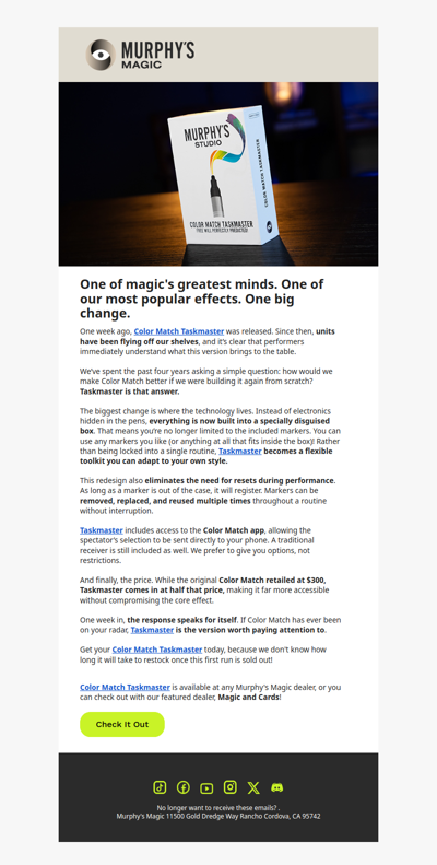 Get Color Match Taskmaster Before It's Gone