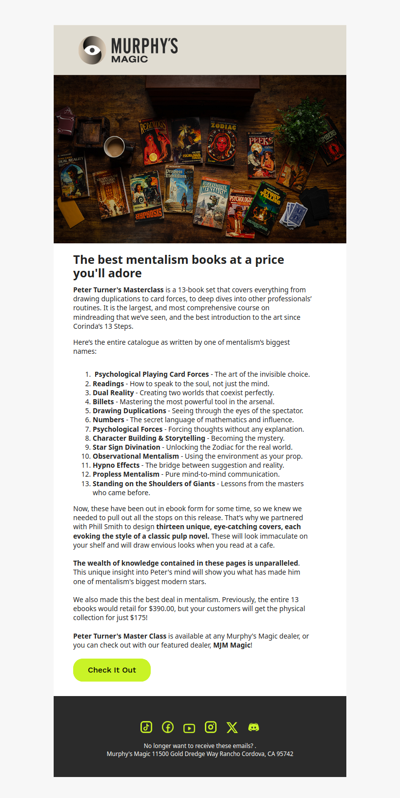 Save 55% on Peter Turner's Masterclass