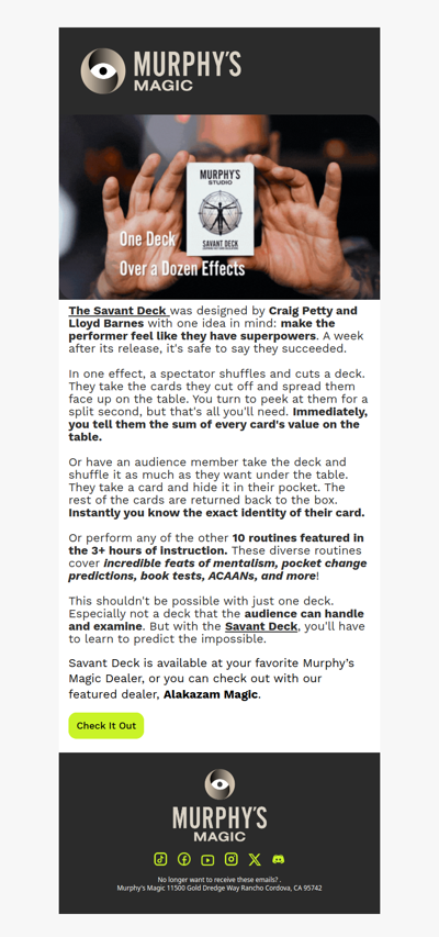 The Ultimate Utility Deck