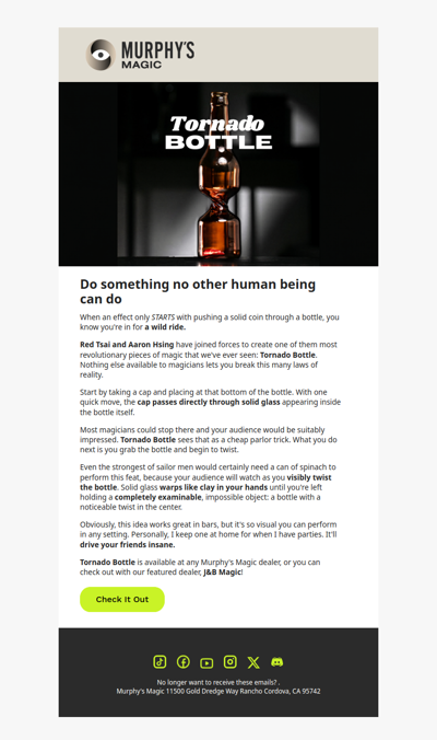 Break Reality Using Just a Bottle