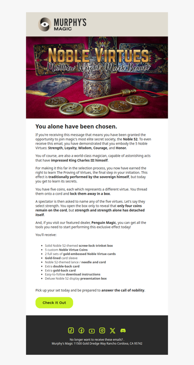 An Effect Worthy of Kings