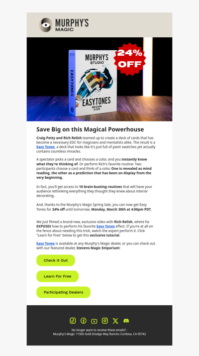 Free Magic Tutorial: Craig Petty x Rich Relish