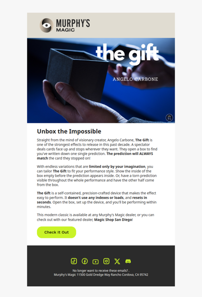 Open Up the Best Magic Trick of the Decade