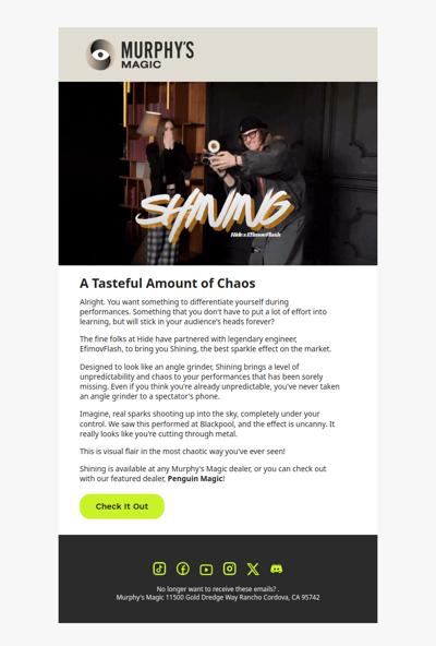 Controlled Chaos, With a Visual Flair