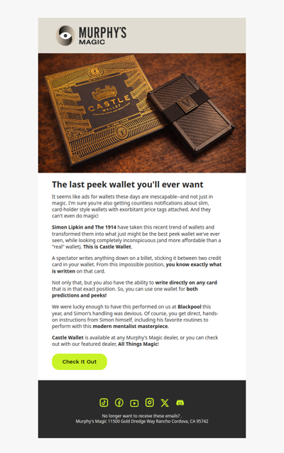 One Wallet to Rule Them All