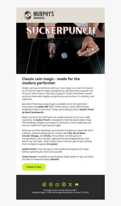 The Best Coin Magic Set We've Ever Seen