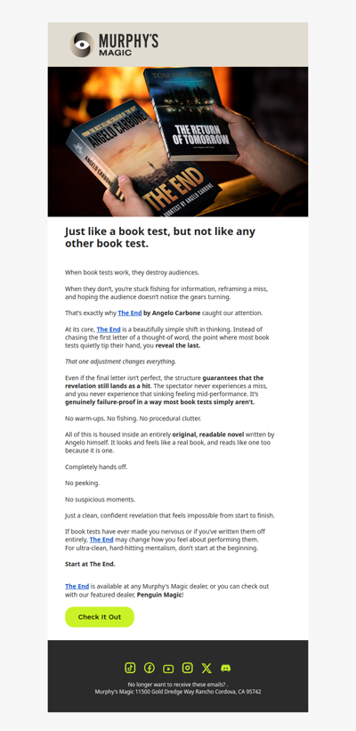 Your New Favorite Book Test