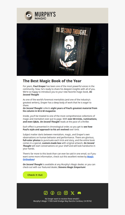 Your New Favorite Magic Book