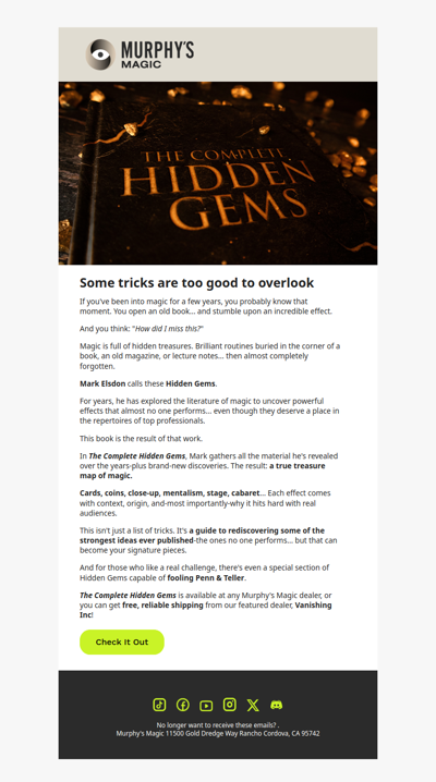 Mark Elsdon Wants to Improve Your Magic