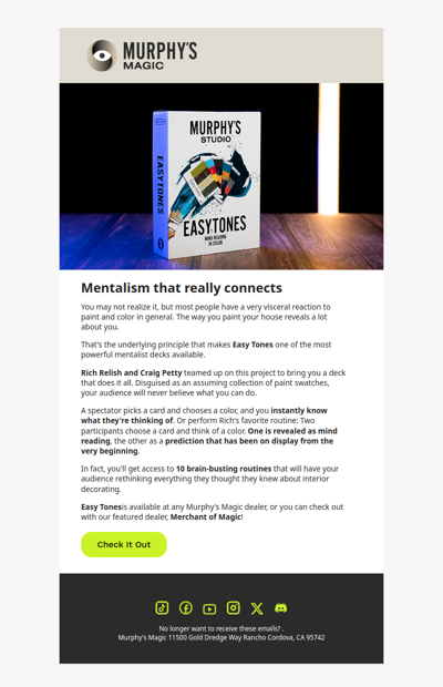 The Surprise Mentalism Hit