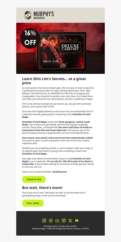 Get a Great Deal On Shin Lim's Secrets