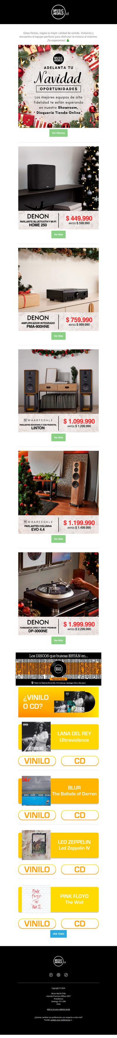 🎄 ¡Adelanta tu Navidad con descuentos en Audio Hi-Fi! 🎶