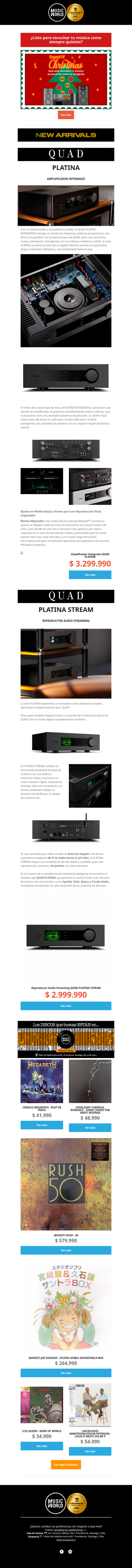 🎁 Sound of Christmas: y sí… ¡tenemos nuevos Quad!