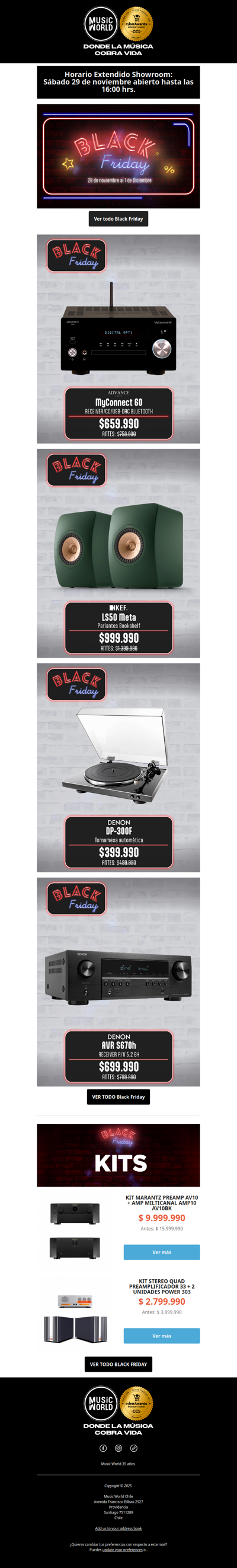 El sonido que quieres… ahora a precio Black Friday 🎧✨