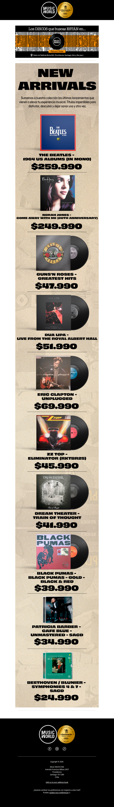 La disquería se llenó de música otra vez 🎶