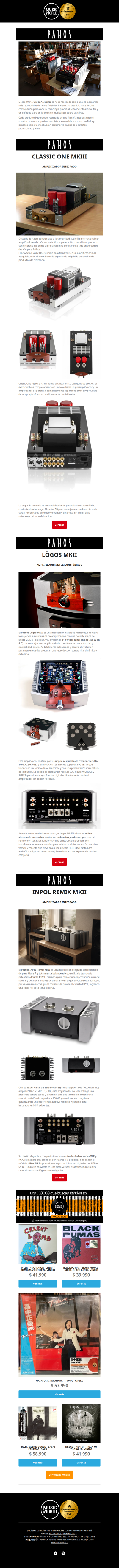 Pathos Acoustics: arte italiano en alta fidelidad 🇮🇹