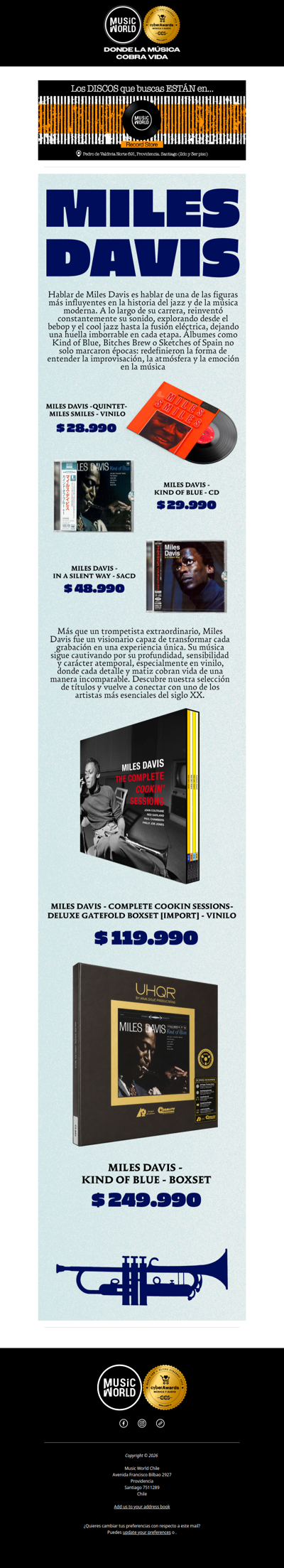 ✨ Miles Davis: una leyenda que sigue sonando eterna