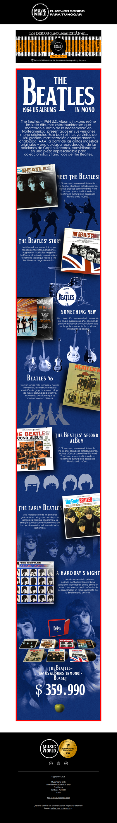 Revive la Beatlemanía en vinilo