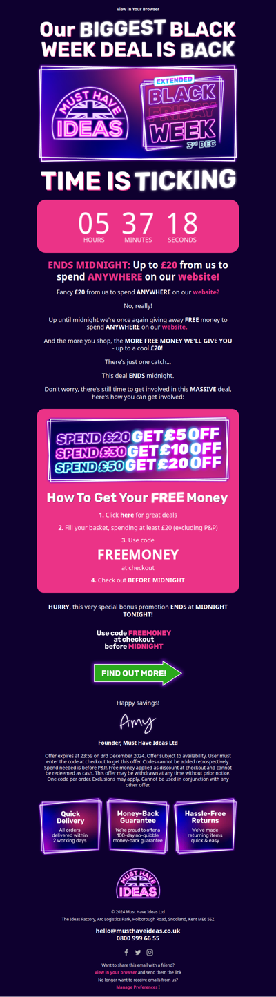 Don't forget to claim your FREE money!