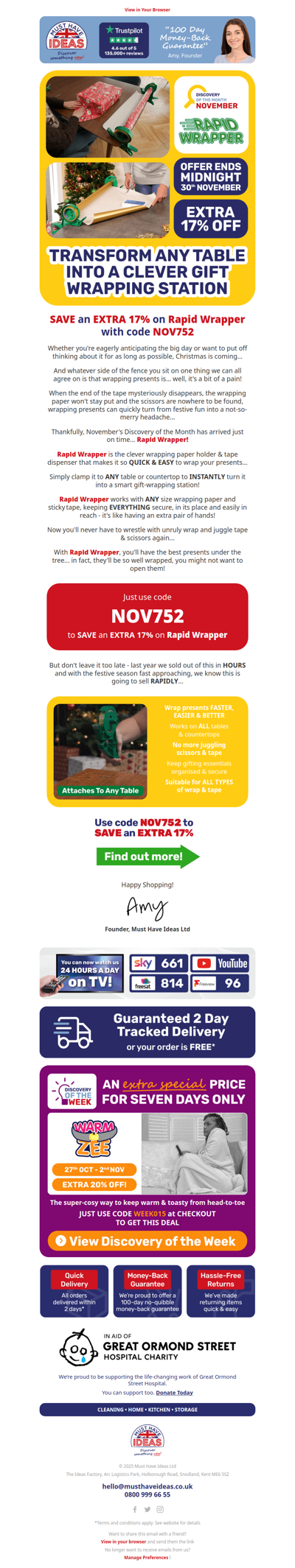 It's arrived right on time... 🎁🎅