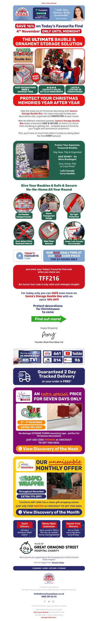 Keep your treasured Christmas memories safe... 🎀❄️