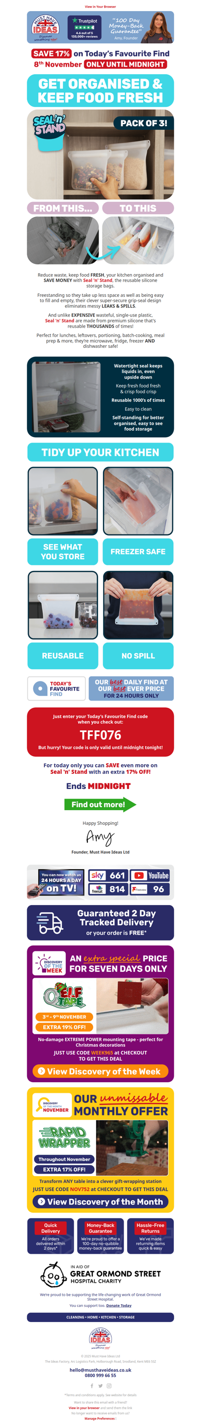 Ditch the single-use food bags... 🍲