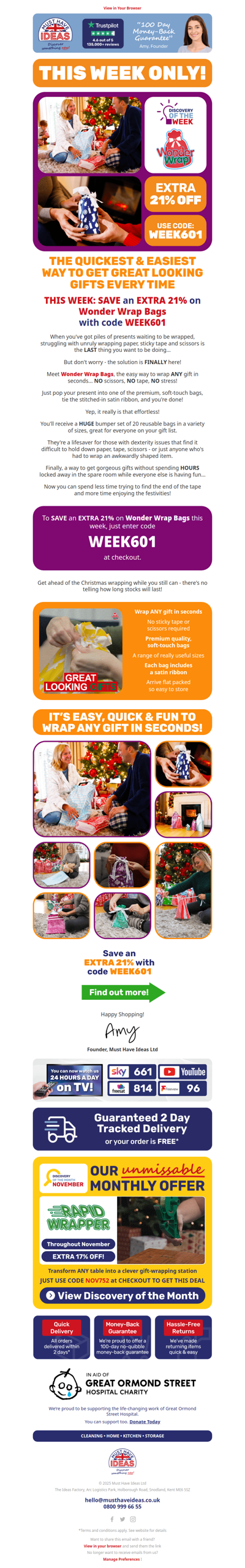 🎁💝 Unwrap our HUGE weekly deal