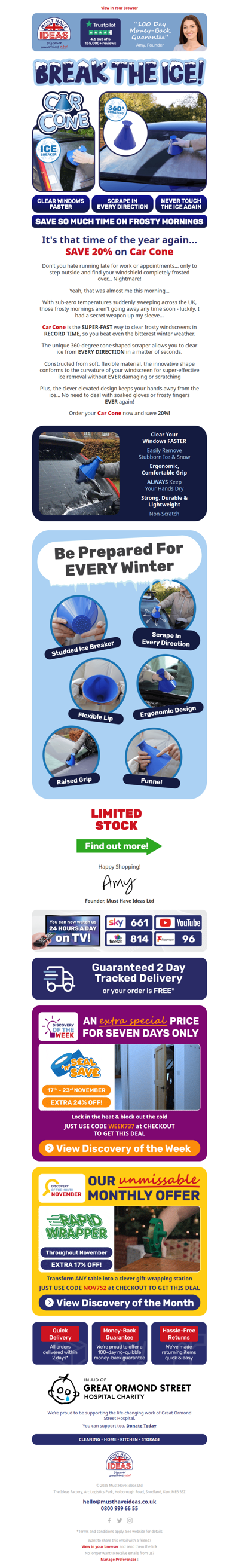 Scraping the car this morning? 🧊🥶❄️