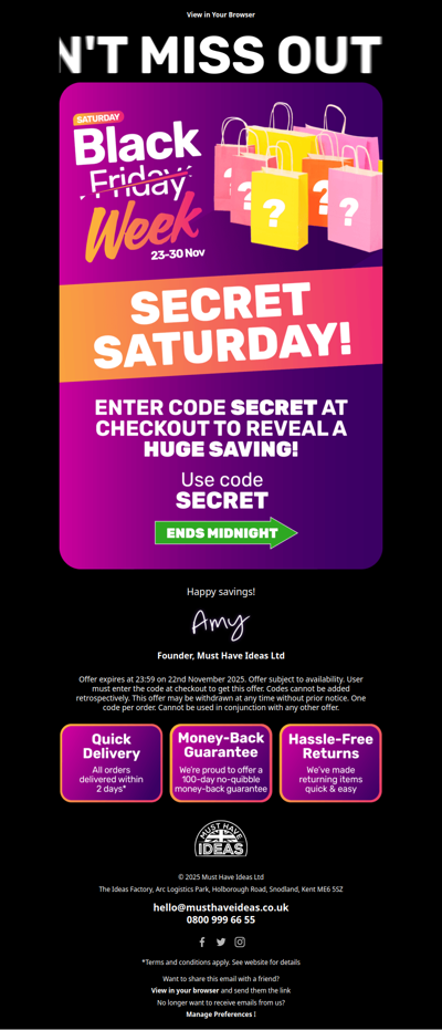 Don’t show this to ANYONE!