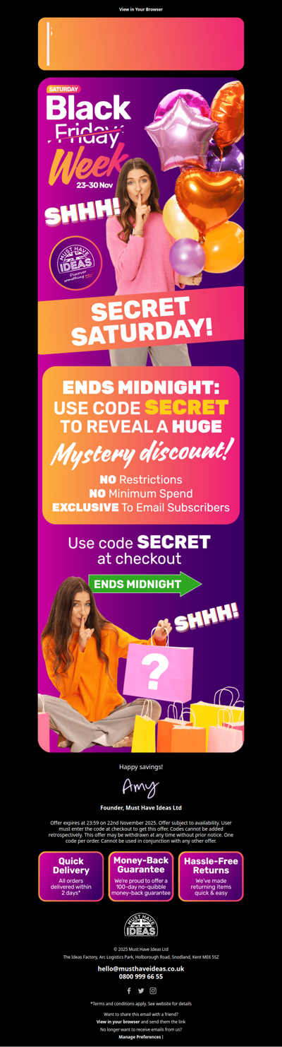 🤫 Have you solved the mystery?