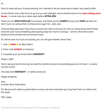 We’ll never see these prices again...