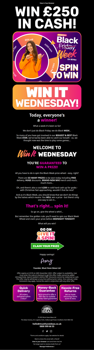 🛞 Spin the wheel & win! 🏆🥇