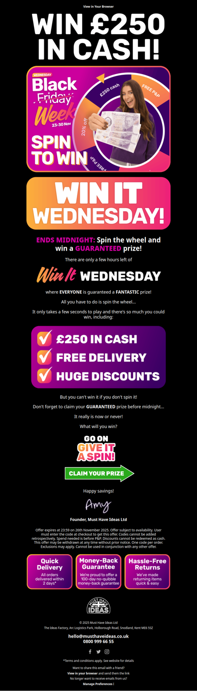 💝🎁 Last chance to claim YOUR prize...