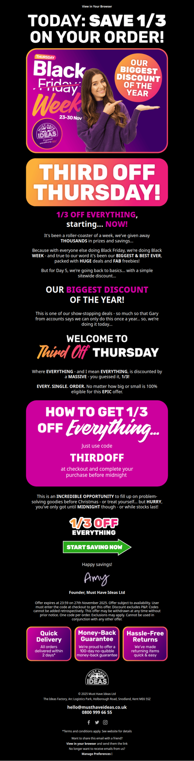 💸💸💸 Our BIGGEST discount of the year!