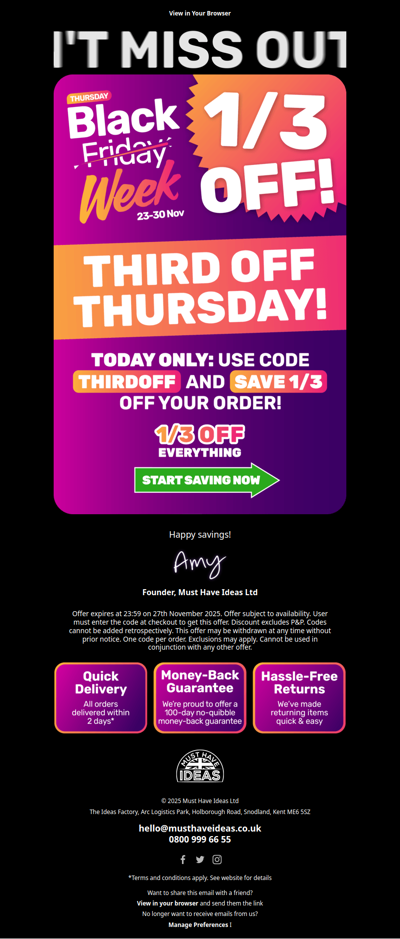 ✨ Our BIGGEST discount of the year! ✨