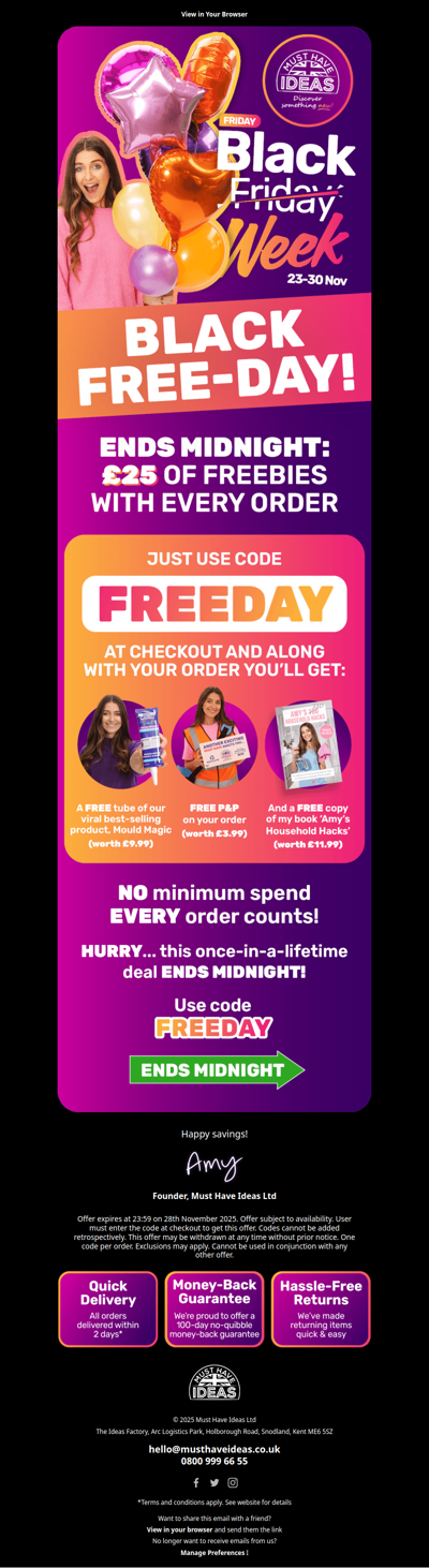 🚨 This once in a lifetime deal ends midnight! 🚨