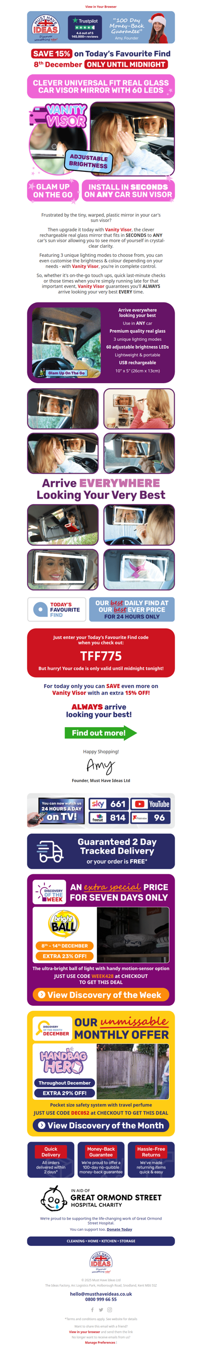 Get the ultimate upgrade for your car's sun visor! 🚗✨