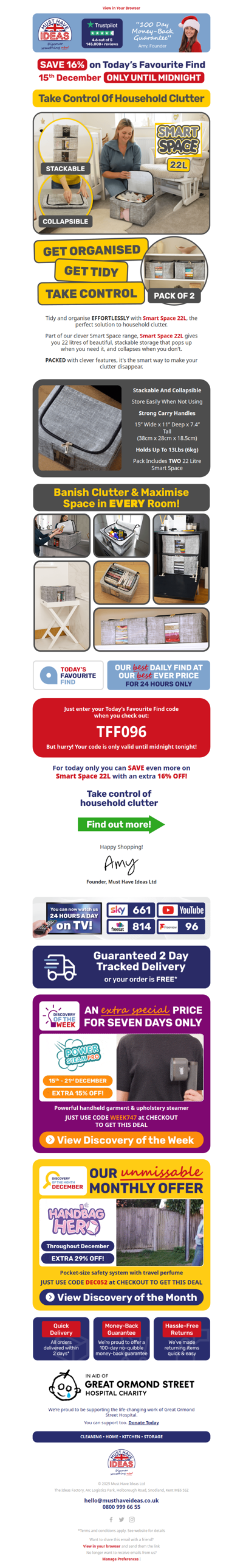 Smarten your storage! 📦✔️