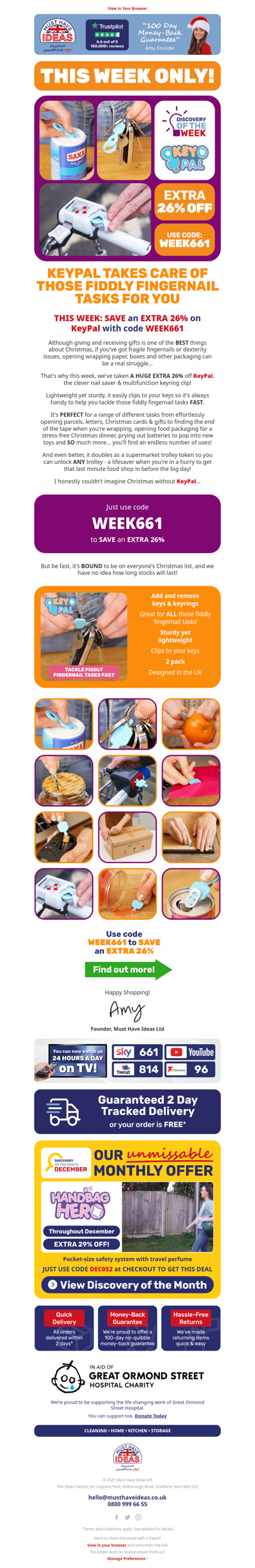 Open Christmas presents without the struggle! 💅🎁