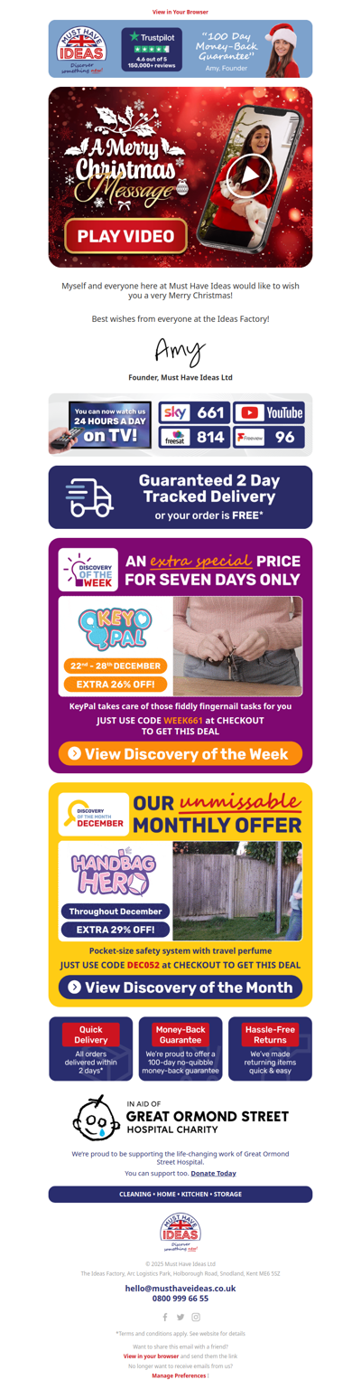 🎅🎁🎄💝 We wish you a Merry Christmas!