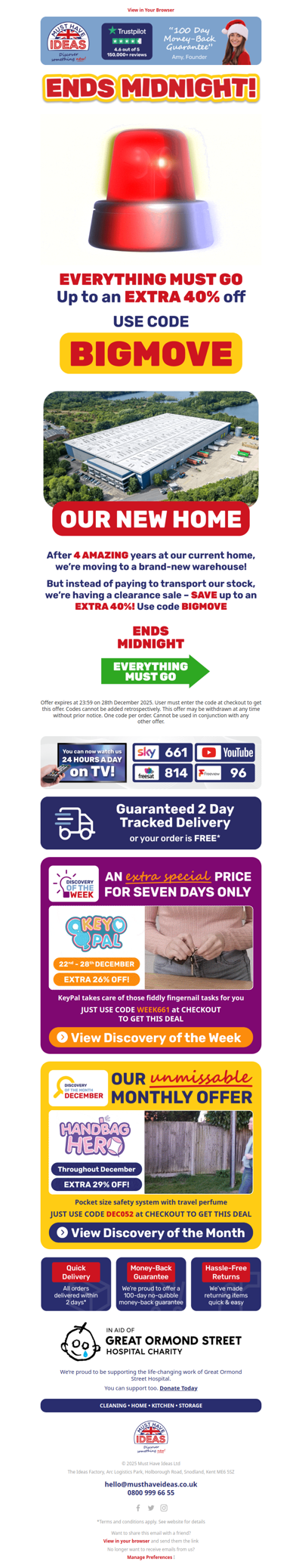 Everything’s (almost) gone... 🚚🚛📦